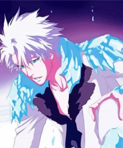 Bleach Anime Hitsugaya Toshiro paint by numbers