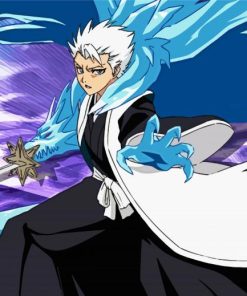 Bleach Hitsugaya Toshiro paint by numbers