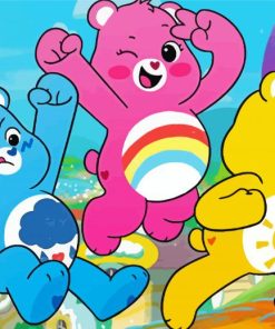 Carebears Animation paint by numbers