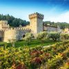 Castello Di Amorosa Napa paint by numbers