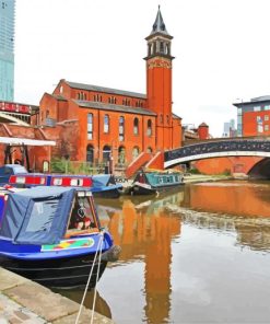 Castlefield Urban Heritage Park Castlefield Manchester paint by numbers