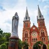Cathedral In Ho Chi Minh City Saigon paint by number