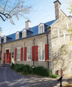 Château Ramezay Musée Et Site Historique De Montraal paint by numbers