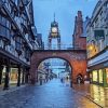 Chester England Eastgate Clock paint by numbers