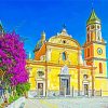 Church Of Saint Januarius Praiano Italy paint by number