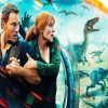 Claire And Owen Jurassic World paint by number