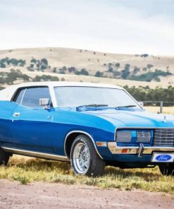 Classic Ford Landau paint by numbers