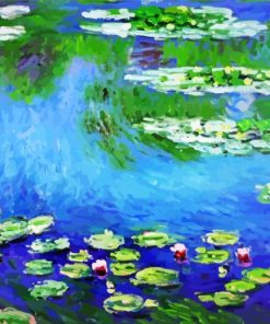 Claude Monet Water Lillies paint by numbers