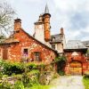 Collonges La Rouge France paint by numbers