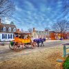 Colonial Williamsburg Visitor Center paint by number