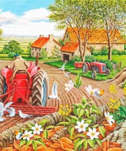 Countryside Life paint by number