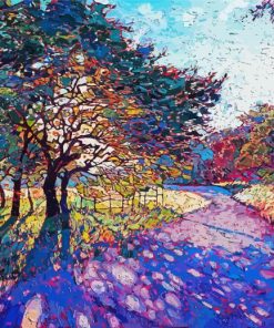Crystal Path Art paint by numbers