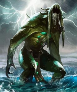 Dagon Fantasy paint by numbers