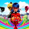 Disney Miraculous Ladybug paint by number