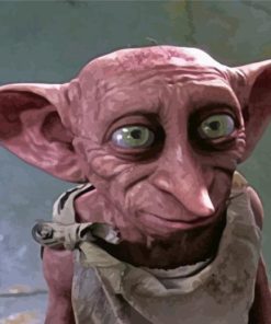 Dobby Harry Potter paint by numbers