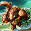 Fantasy Nautilus paint by numbers