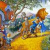 Fantasy The Wizard Of Oz paint by numbers