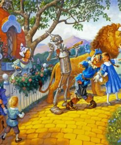 Fantasy The Wizard Of Oz paint by numbers