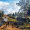 Flatford Mill By John Constable paint by numbers