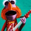 Floyd Pepper Muppet paint by numbers