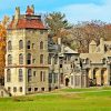 Fonthill Castle Doylestown Pennsylvania paint by number