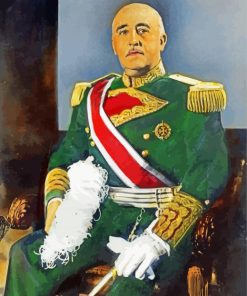 Francisco Franco paint by number