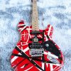 Frankenstrat Guitar paint by number