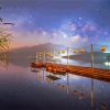 Galaxy Sun Moon Lake Taiwan paint by number