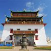 Gandantegchinlen Monastery Mongolia paint by numbers