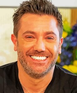 Gino D Acampo paint by numbers