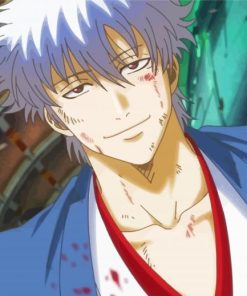 Gintama Manga Anime paint by numbers