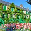 Giverny Monet House paint by number