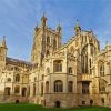 Gloucester Cathedral paint by numbers