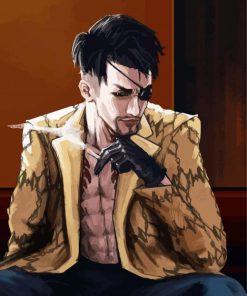 Goro Majima Yakuza Game paint by numbers