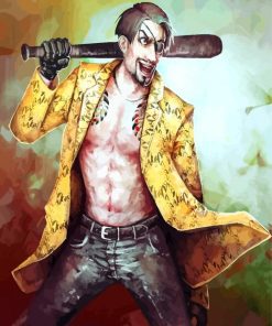 Goro Majima Yazuka paint by numbers