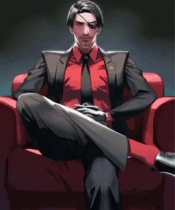 Goro Majima paint by numbers