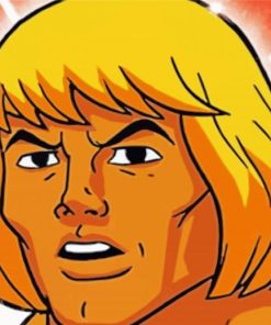 HE Man Anime paint by numbers