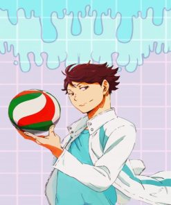 Haikyuu Toru Oikawa paint by number