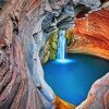 Hamersley Gorge Karijini Australia paint by numbers
