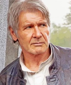 Harrison Ford Movie Character paint by numbers