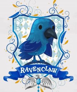 Harry Potter Ravenclaw paint by number