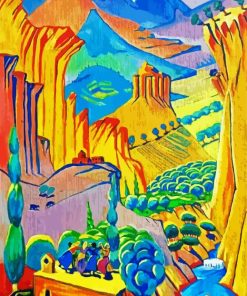 Hayastan Martiros Saryan paint by number