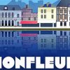 Honfleur Poster paint by numbers