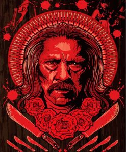 Machete Kills paint by numbers