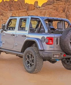 Jeep Wrangler paint by numbers