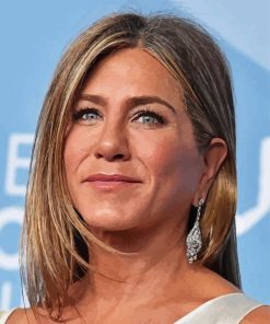 Jennifer Aniston Actresss paint by numbers