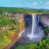 Kaieteur Falls Guyana paint by numbers