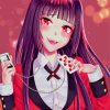 Kakegurui Yumeko Jabami Gambler paint by number