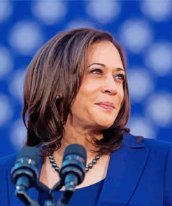 Kamala Vise President paint by numbers