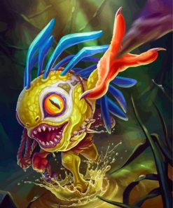 King Mrgl Murloc paint by numbers